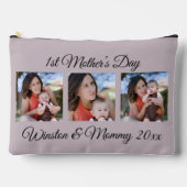 Eerste Moederdag Aangepaste Foto's & Tekst Etui (Voorkant)