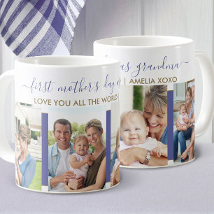 Eerste Moederdag als oma 4 foto Iris Blauw Koffiemok