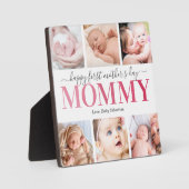 Eerste Moederdag fotocollage Fotoplaat (Voorkant)