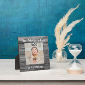 Eerste Moederdag Grandma Custom Photo Fotoplaat (Insitu)