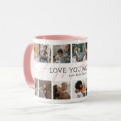 Eerste Moederdag mammie foto Mok (Voorkant links)