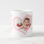 Eerste Moederdag met Baby Photo Mok (Voorkant)