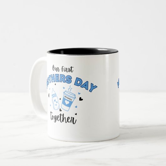 Eerste Moederdag samen Mok (Voorkant links)