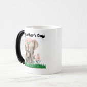 Eerste Moederdag schattige olifant Mok (Voorkant links)