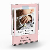 Eerste Moederdag Snapshot Style Photo Keepomwille Fotoblokken (Links)