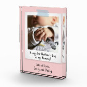 Eerste Moederdag Snapshot Style Photo Keepomwille Fotoblokken (Rechts)