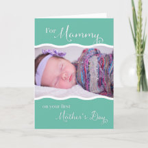 Eerste Moederdag voor mamma - aangepaste foto