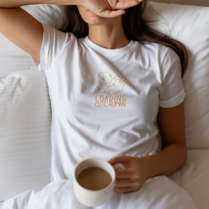 Eerste Moederdag Zwanger geel T-shirt