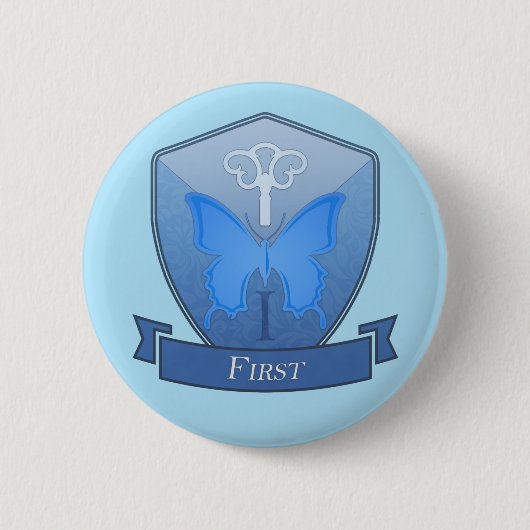 Eerste - Mt. Caliwas School Pin Ronde Button 5,7 Cm (Voorkant)