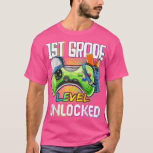 Eerste niveau van graad Onvergrendeld Terug naar S T-shirt