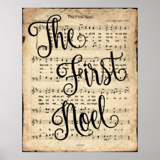 Eerste noel poster