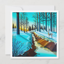 Eerste ochtendlampje - Mini Print