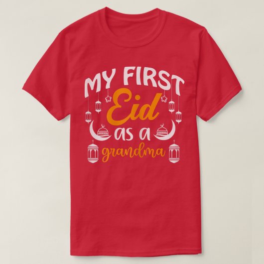 Eerste offerfeest voor vrouwen als grootmoeder Hap T-shirt (Design voorkant)