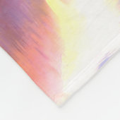 "Eerste Openbaring" - cryptische mysterieuze kunst Fleece Deken (Hoek)