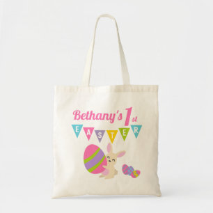 Eerste paaskonijn tote bag