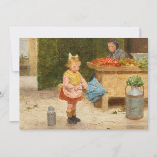 Eerste paraplu | Victor Gabriel Gilbert (Voorkant)