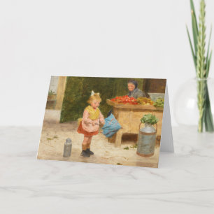 Eerste paraplu   Victor Gabriel Gilbert Kaart