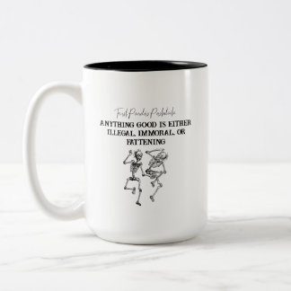 Eerste Pardo's postulaat Tweekleurige Koffiemok