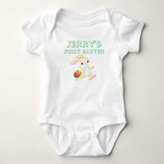 Eerste Pasen Baby Romper (Voorkant)
