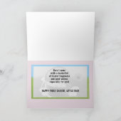 Eerste Pasen Kaart baby (Binnen)