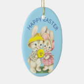 Eerste Pasen Pasen voor baby Keramisch Ornament (Rechts)