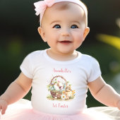 Eerste Pasgeborsteld babymeisje Baby T-Shirt