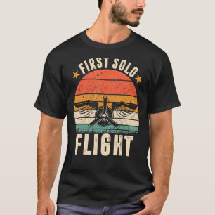 Eerste piloot van het Vliegtuig van het vliegveld T-shirt