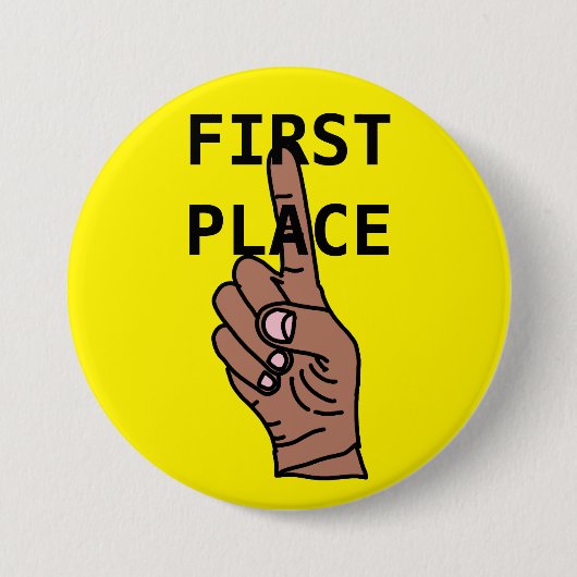 EERSTE PLAATS Button (Voorkant)