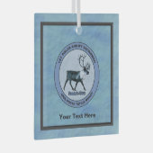 Eerste Polar Airlift Sqdn - Ondergedompeld Glas Ornament (Voorkant Rechts)