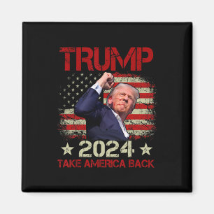 Eerste pomp geschoten op Trump 2024 Trump overleef Magneet