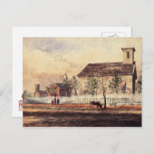 Eerste presbyteriaanse kerk Houston, TX Briefkaart (Voorkant / Achterkant)