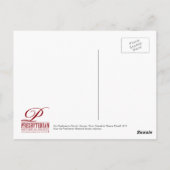 Eerste presbyteriaanse kerk Houston, TX Briefkaart (Achterkant)