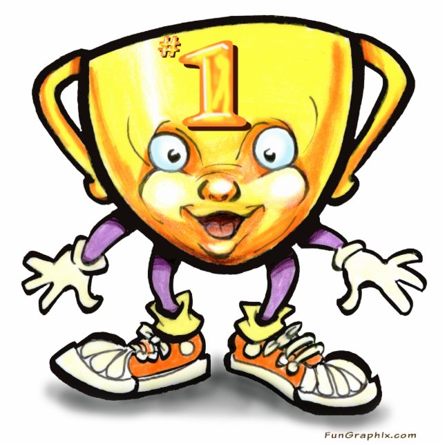 Eerste prijs staand fotobeeldje  (Voorkant)