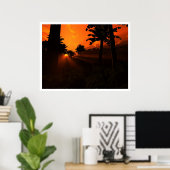 Eerste rays poster (Thuiskantoor)