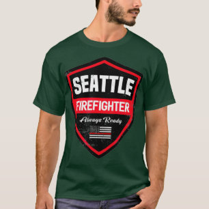 Eerste reactiemechanisme voor brandweerveiligheid t-shirt