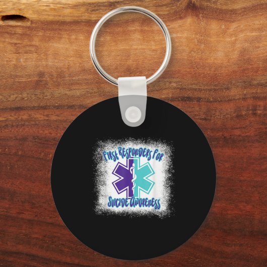 Eerste reacties voor zelfmoordbewustzijn EMT Param Sleutelhanger (Voorkant)