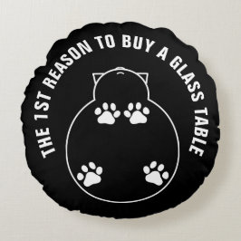 eerste reden om een glazen tafeltje te kopen rond kussen