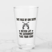 Eerste regel van het Pistool Veiligheid 2e wijzigi Glas (Voorkant)