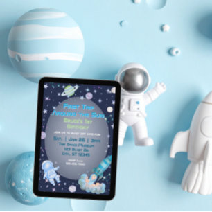 Eerste reis, Blue Green Space 1e verjaardag Kaart