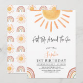 Eerste reis rond de Eerste Uitnodiging van de Zon (Voorkant / Achterkant)