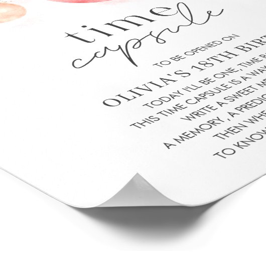 Eerste reis rond de Sun Girls Time Capsule Poster (Hoek)