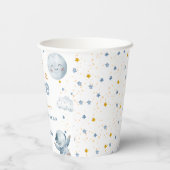 Eerste reis rond de zon 1e verjaardag papier cup papieren bekers (Achterkant)