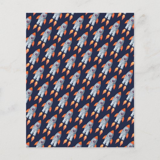 Eerste reis rond de zon 1e verjaardagsuitnodiging (Achterkant)