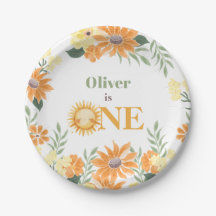 Eerste Reis Rond de Zon Boho Bloemen