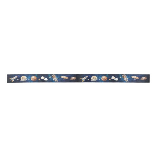 Eerste reis rond de zon Galaxy 1e verjaardag Lint (Voorkant)