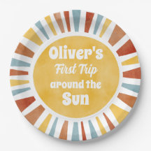 Eerste reis rond de zon uitnodiging