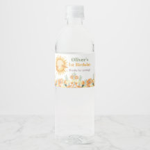 Eerste reis rond de zon verjaardagswater