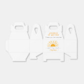 Eerste reis rond de zondag bedankdoosjes (Uitgevouwen)