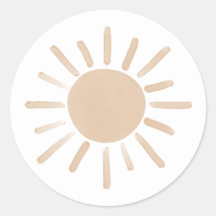 Eerste reis rond de Zondag Partij Ronde Sticker