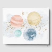 Eerste reis rond het Sun Birthday Guest Book Gastenboek (Achterkant)